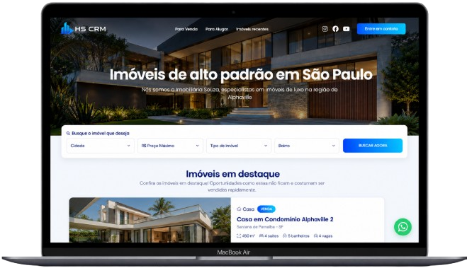 Site em destaque